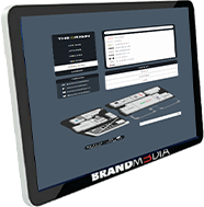 This sleek, secure digital display saves space and delivers top performance—ideal for retail, lobbies, or offices.
