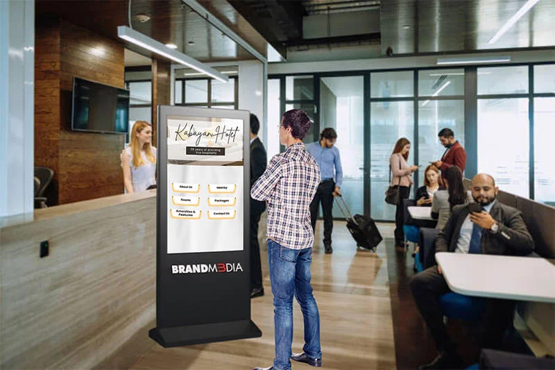 Maximizing user satisfaction with comprehensive franchise details on kiosk