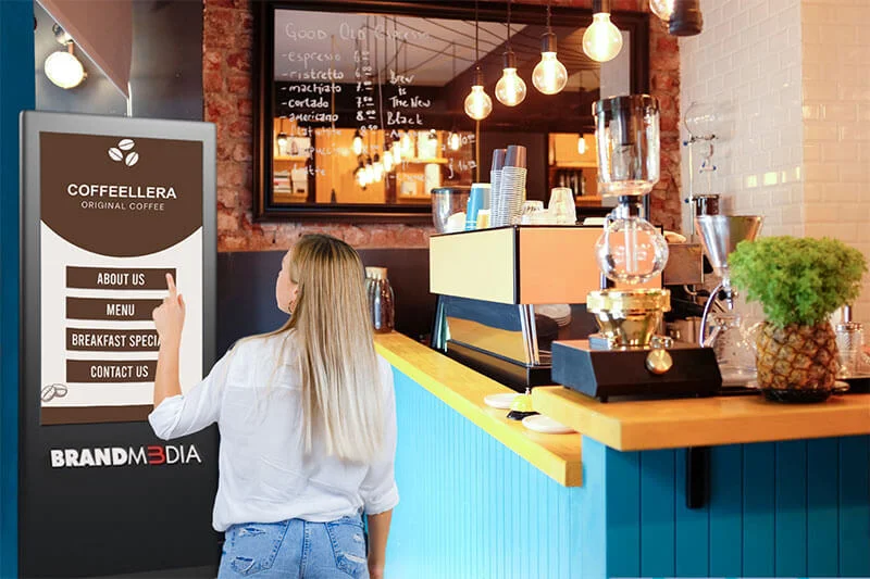 Tailored solutions for franchise opportunity discovery on interactive kiosks