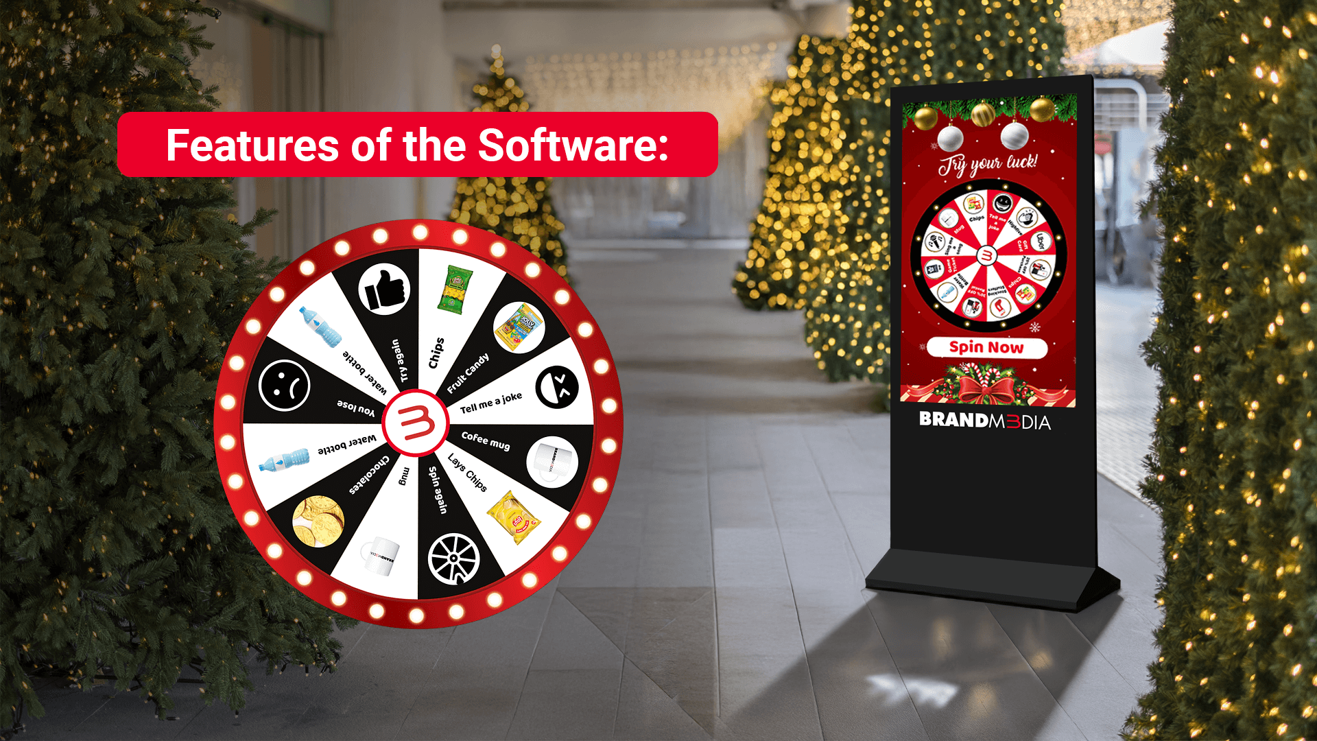 Lead Generation Spin to Win - Christmas