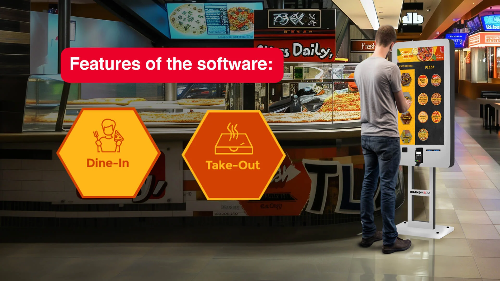 Kiosk at Pizza Shop 1