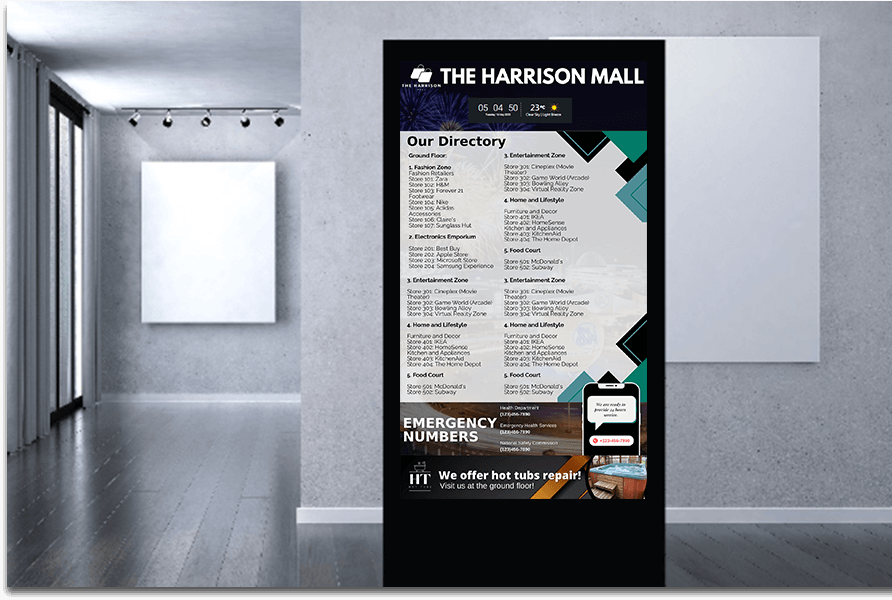 Wayfinding kiosks for modern spaces