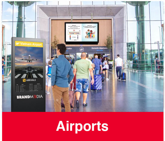 Digital Kiosk for Airports