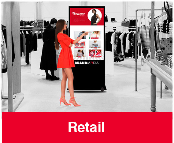 Smart Kiosk for retail showrooms