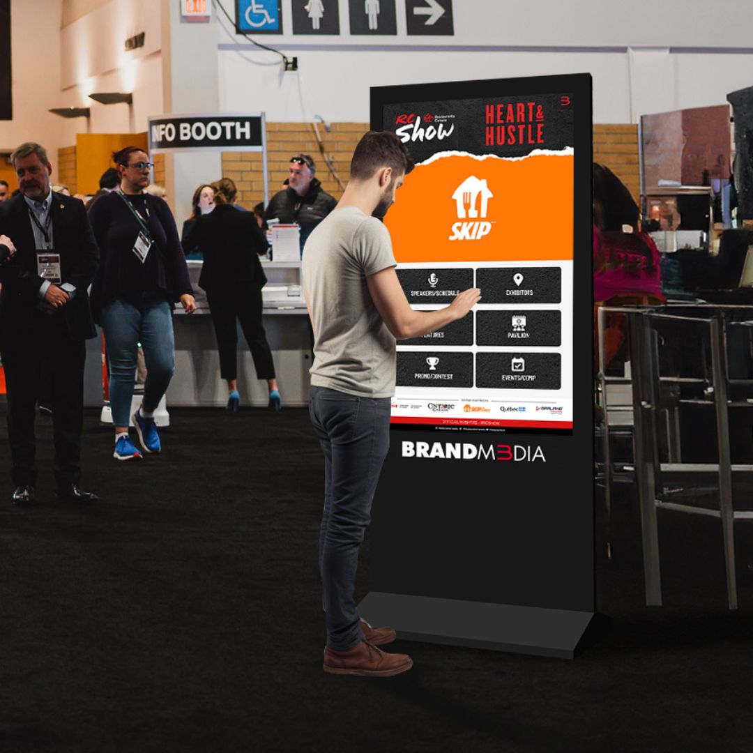 Innovative smart kiosk solutions by Brand M3dia