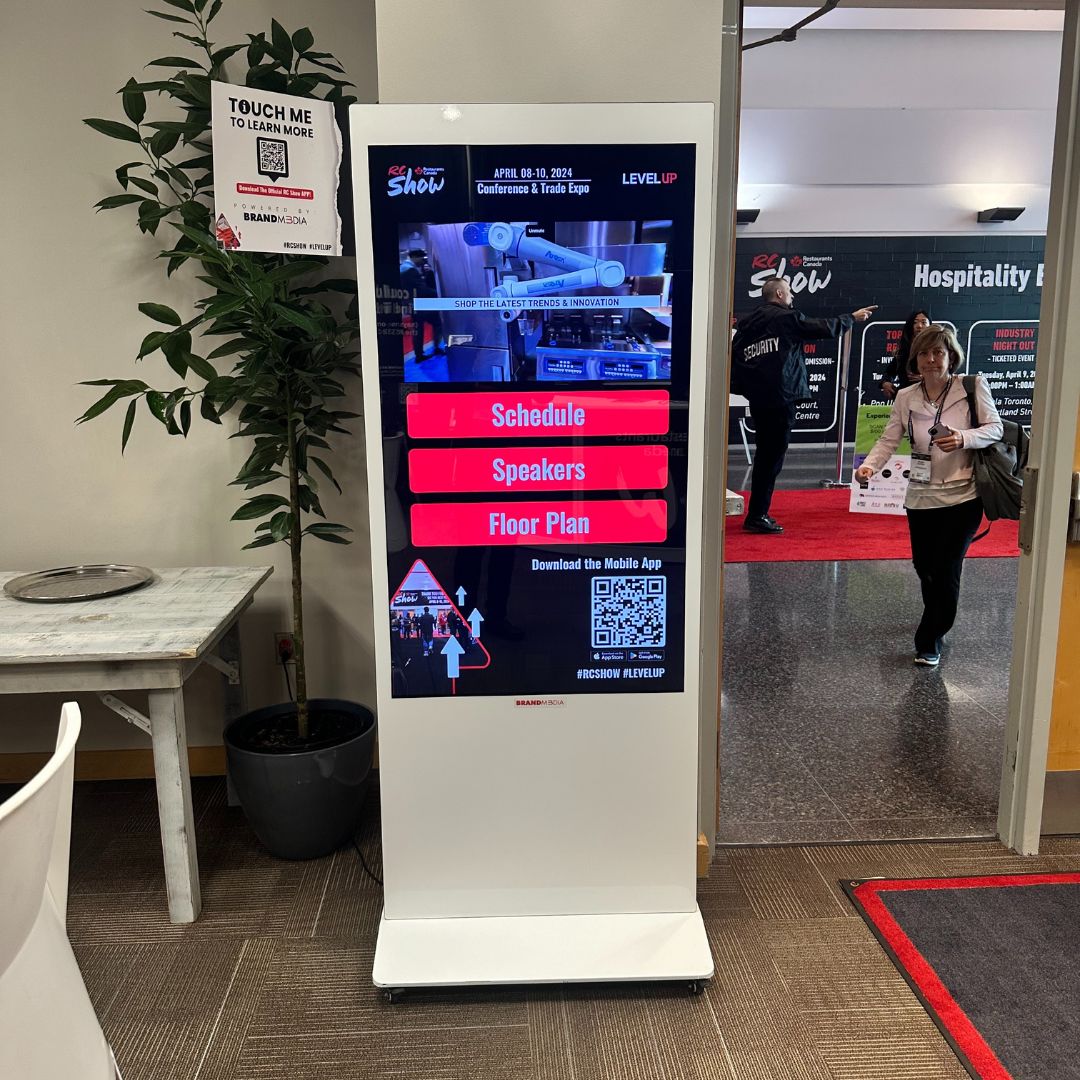 Brand M3dia interactive kiosk technology