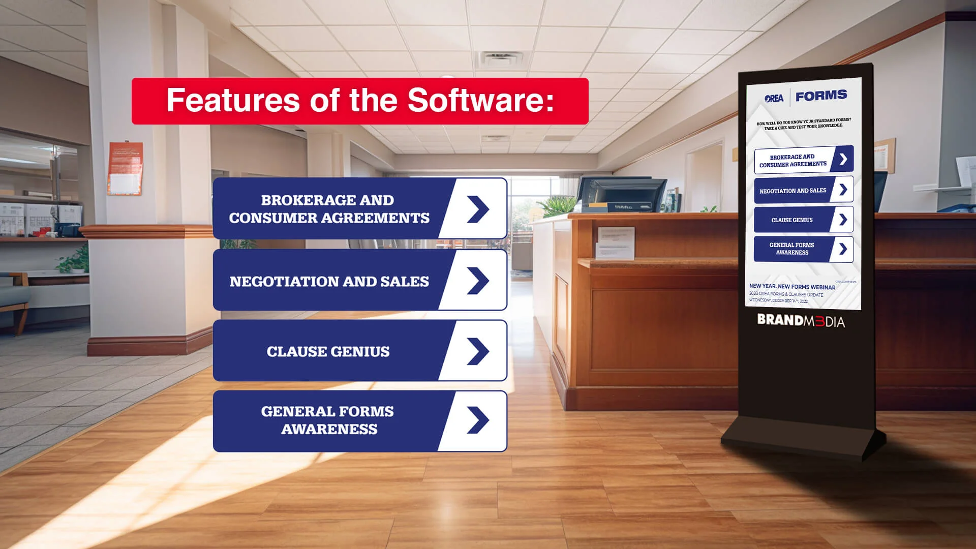 Brandm3dia- features of the software