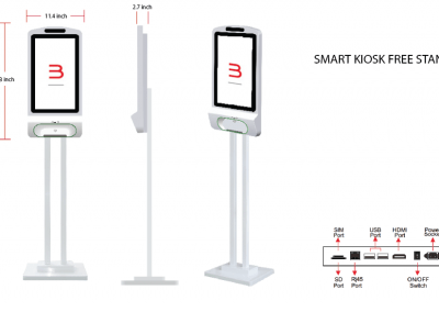 Brandm3dia- Smart Kiosk Free Standing