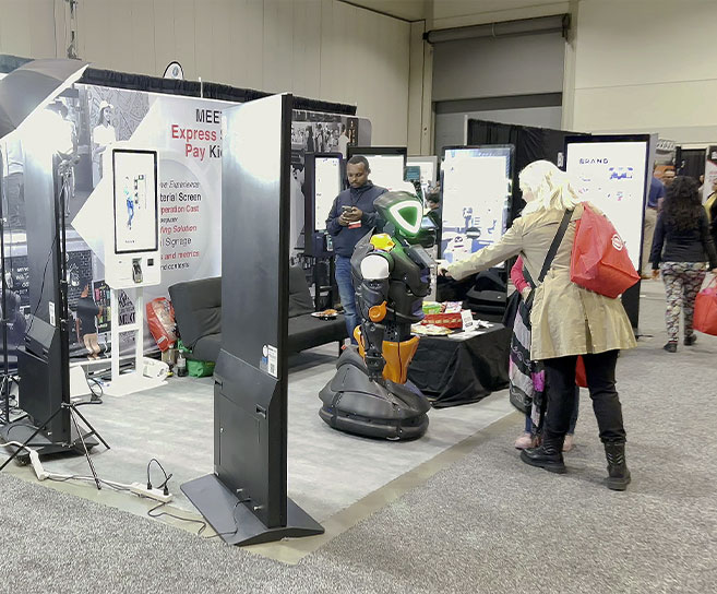 Whether you’re an aspiring franchisee or an event planner, Brand M3dia’s kiosk rental options, including touch kiosks, smart kiosks, and interactive themes, are the future of interactive engagement.