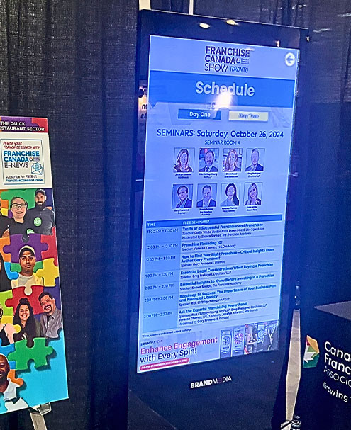 Event planners loved the added bonus of incorporating sponsor ads directly into the smart kiosks, boosting revenue while keeping the audience informed.