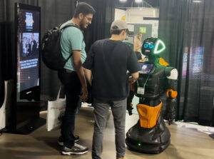 While they entertained, our robots also gathered valuable information, helping vendors connect with potential clients in an engaging way.