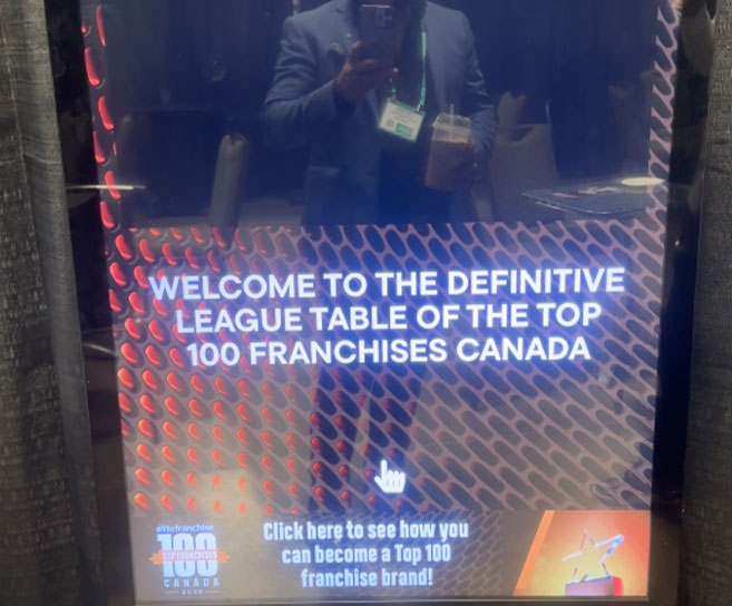 These smart touch kiosks provided a seamless experience, making it easy for attendees to explore different vendors, learn about franchise opportunities, and navigate key sessions.