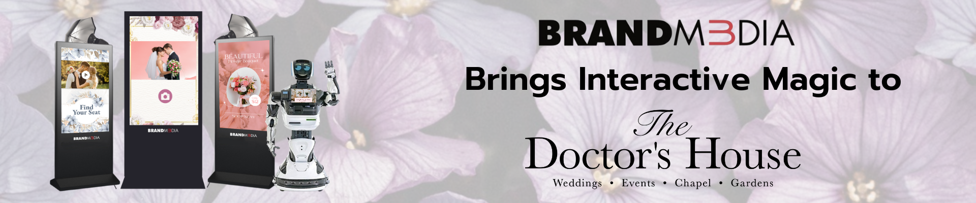 Brand M3dia Brings Interactive Magic to The Doctor's House Wedding Showcase