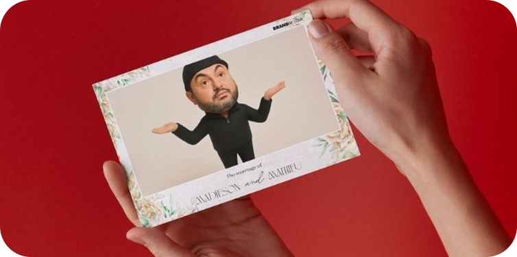 AI-powered selfie booth kiosk for experiential marketing