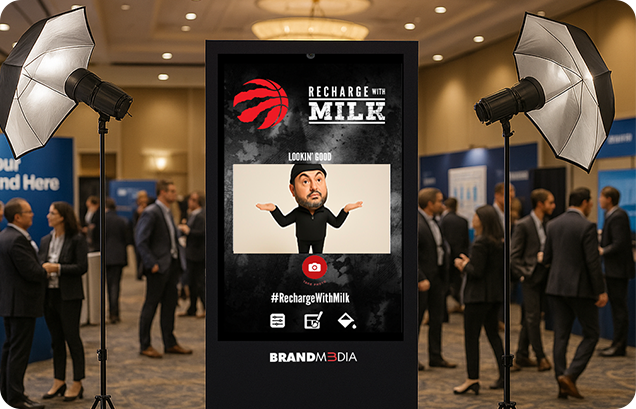 Brand-M3dia-AI-photobooth-interactive-kiosk-display